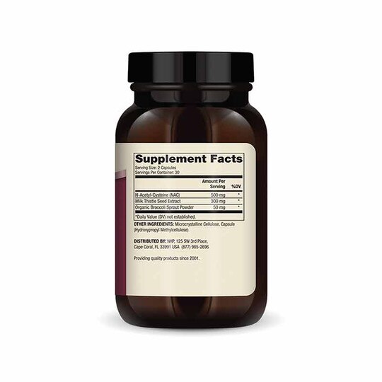 NAC with Milk Thistle, DRM